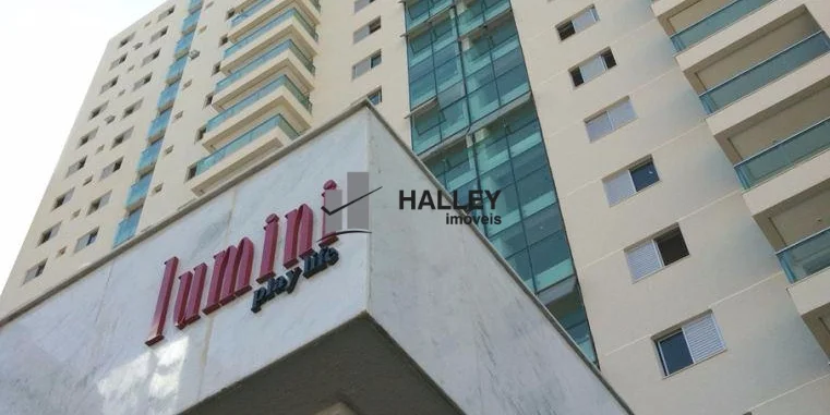 Venda de imóvel apartamento 2 quartos com varanda 76m2, 2 vagas, Ed Lumini Águas Claras Brasília DF
